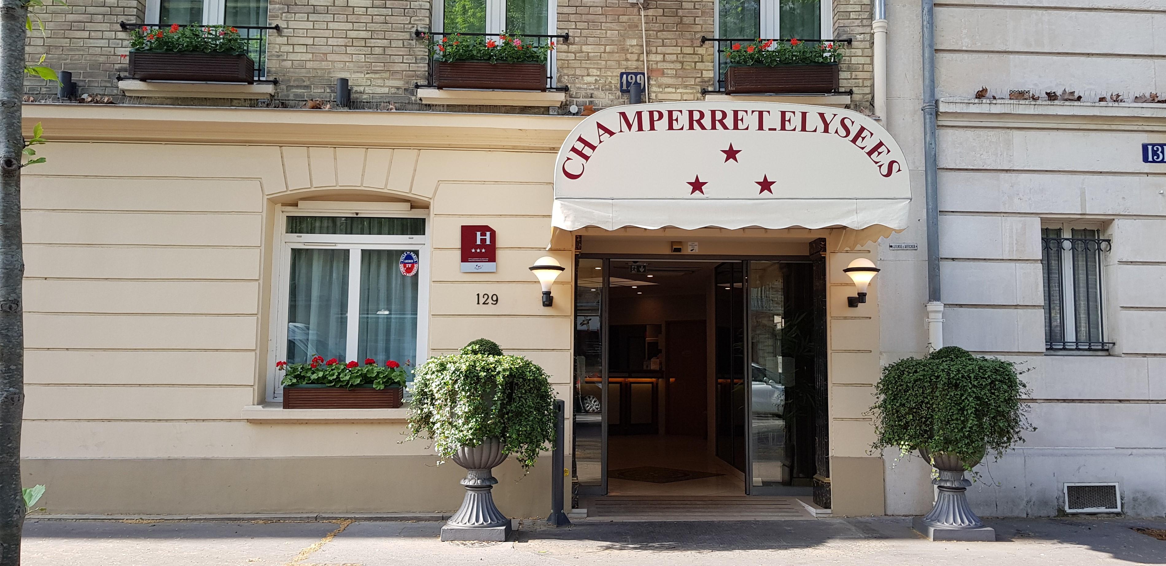 Hotel Champerret Elysees Paris Eksteriør billede