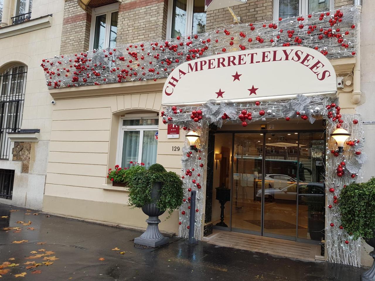Hotel Champerret Elysees Paris Eksteriør billede
