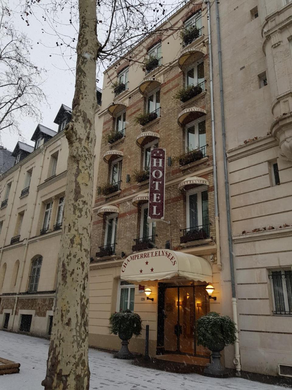 Hotel Champerret Elysees Paris Eksteriør billede