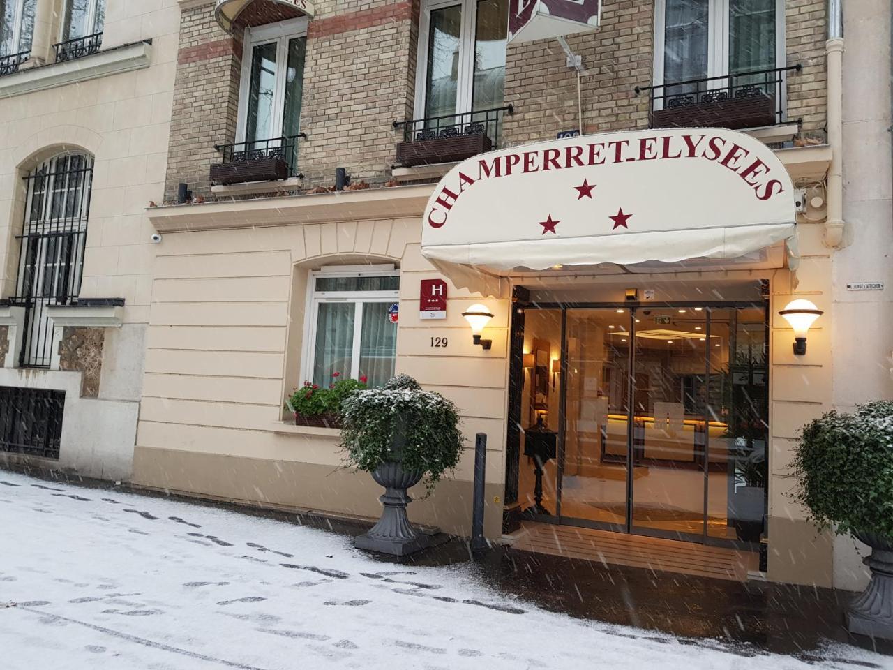 Hotel Champerret Elysees Paris Eksteriør billede