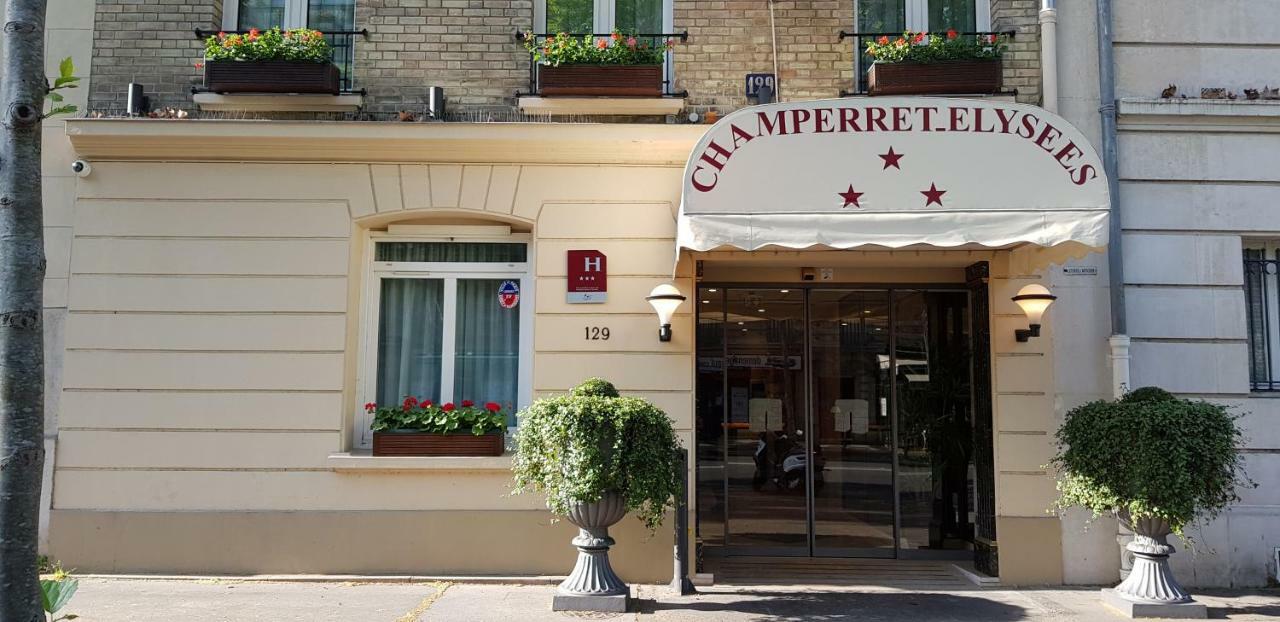 Hotel Champerret Elysees Paris Eksteriør billede